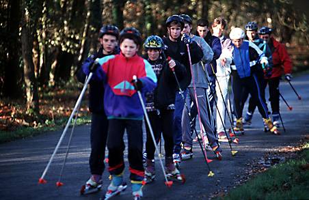 Le club dans le bois de Soeuvres